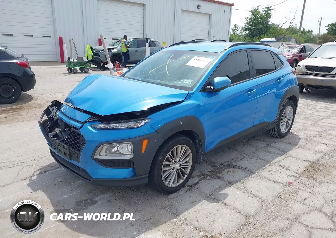 2021 Hyundai Kona Sel VIN:KM8K22AA5MU637465 - 2