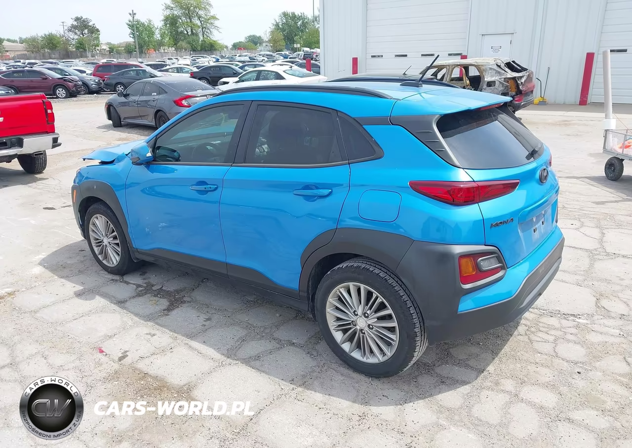 2021 Hyundai Kona Sel VIN:KM8K22AA5MU637465 - 3