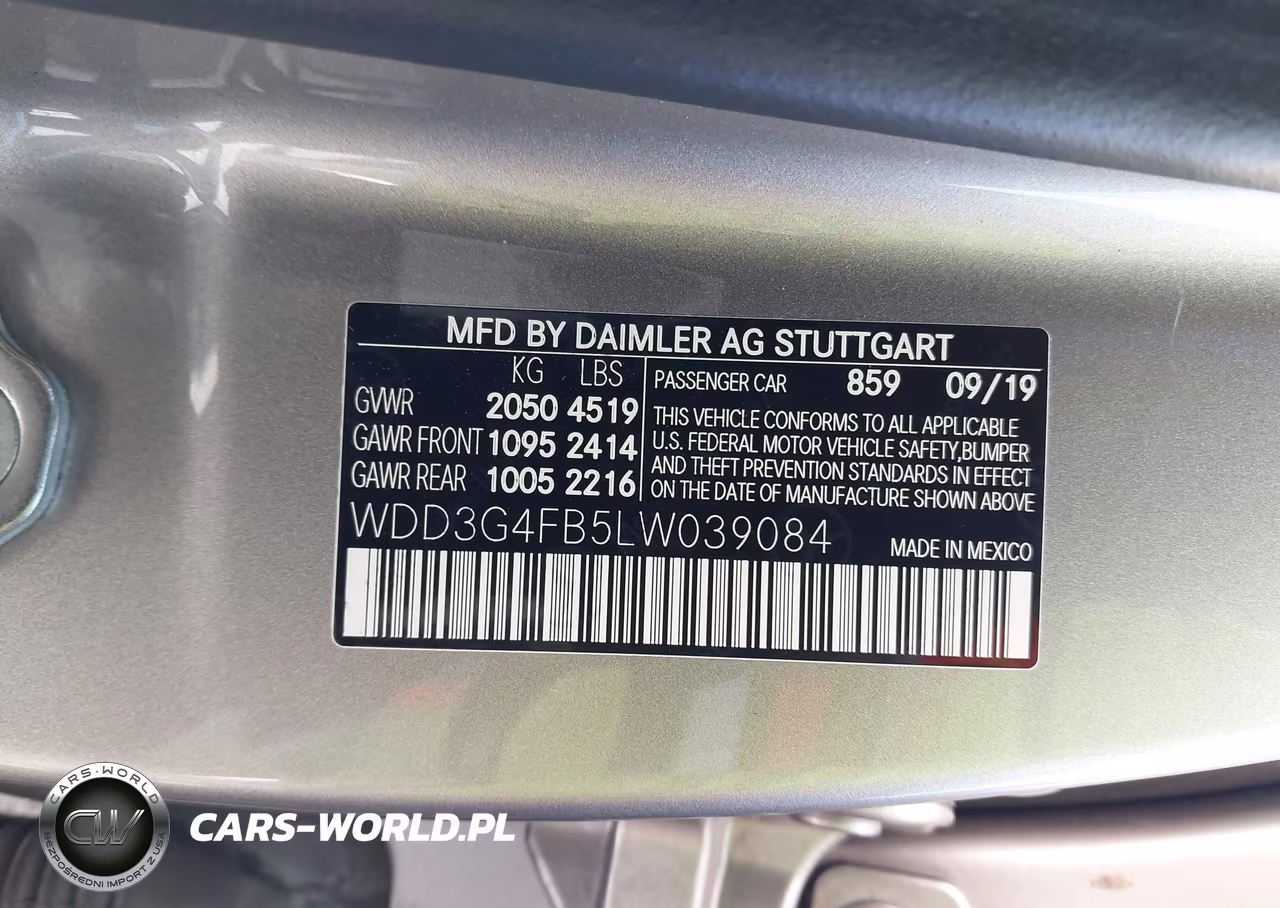 2020 Mercedes-Benz A 220 4Matic VIN:WDD3G4FB5LW039084 - 9