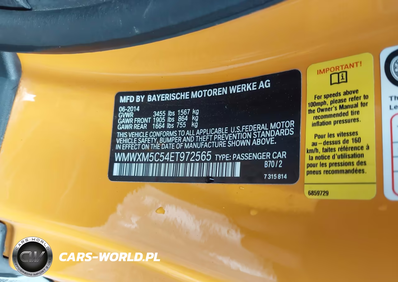 2014 Mini Hardtop Cooper VIN:WMWXM5C54ET972565 - 9