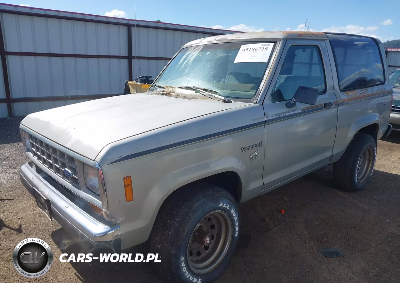 1986 Ford Bronco Ii VIN:1FMBU14T1GUC43290 - 2