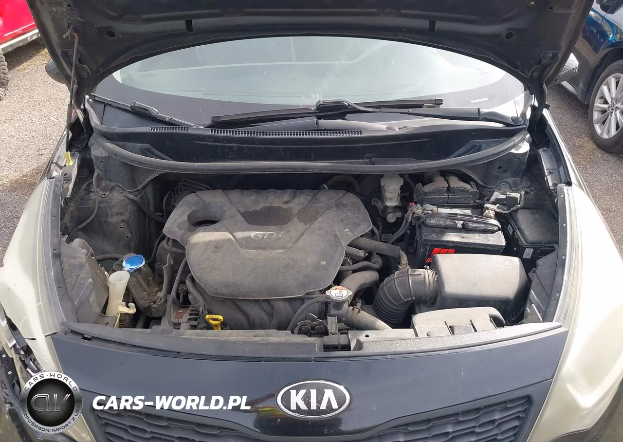 2013 Kia Rio Lx VIN:KNADM4A34D6139005 - 10