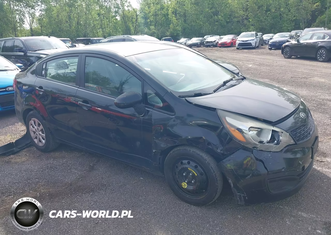 2013 Kia Rio Lx VIN:KNADM4A34D6139005 - 13