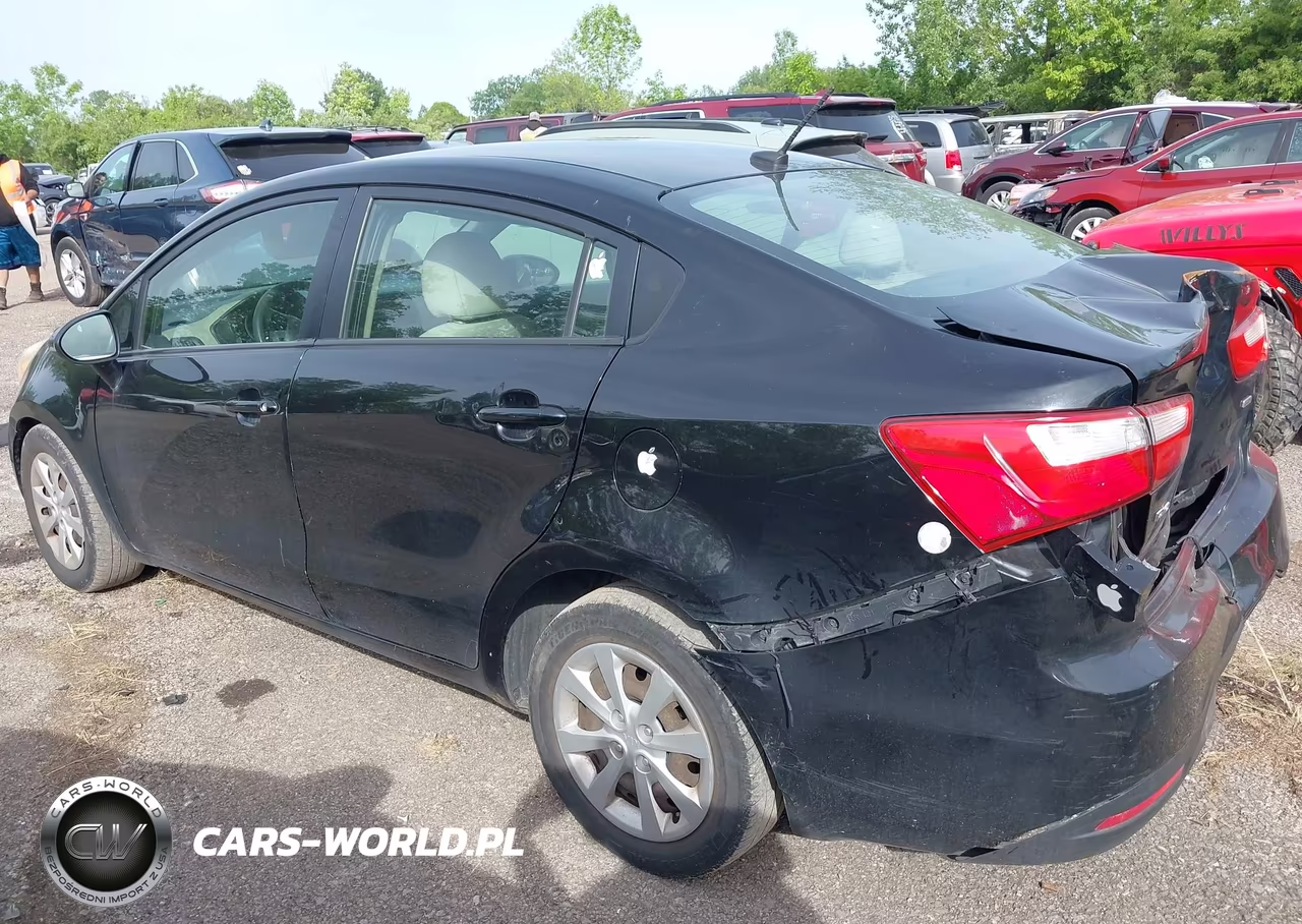 2013 Kia Rio Lx VIN:KNADM4A34D6139005 - 14