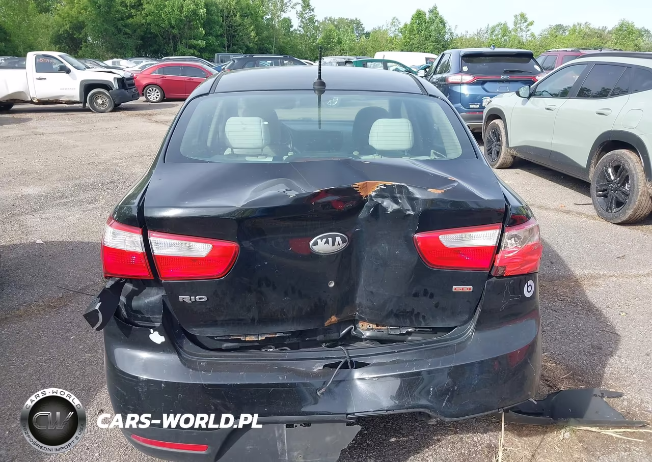 2013 Kia Rio Lx VIN:KNADM4A34D6139005 - 16