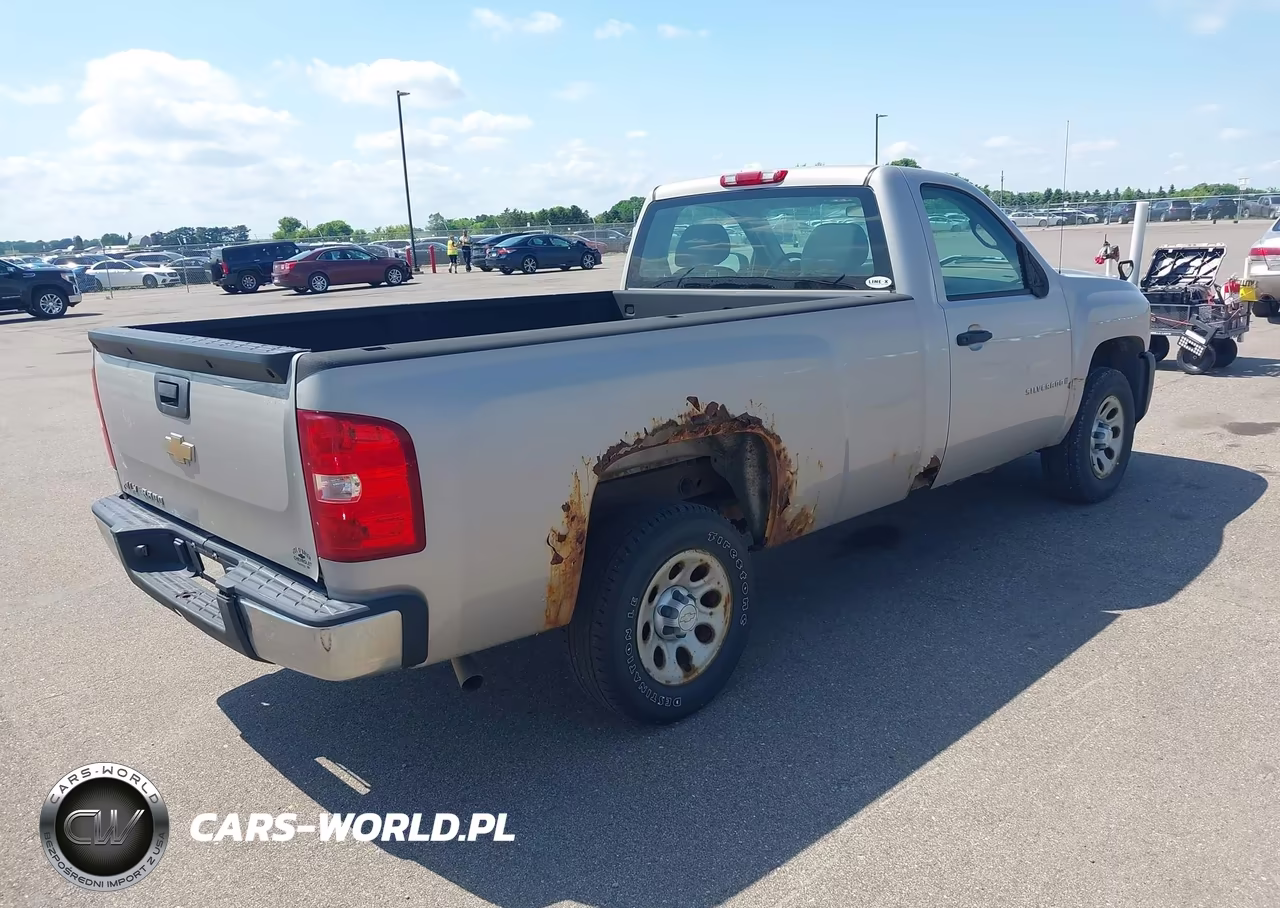 2007 Chevrolet Silverado 1500 Work Truck VIN:1GCEC14X87Z629506 - 4