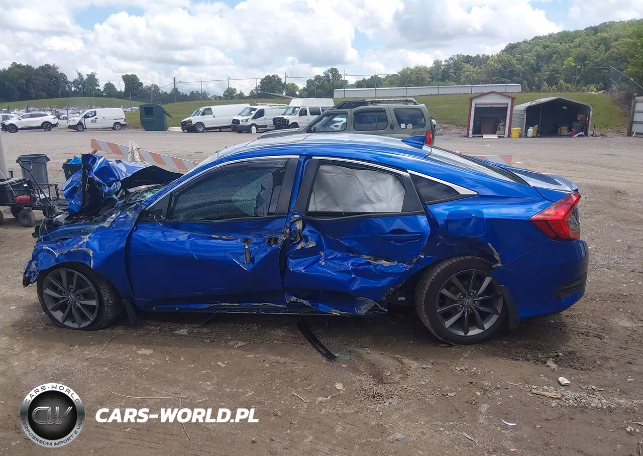 2020 Honda Civic Ex VIN:19XFC1F3XLE006957 - 13