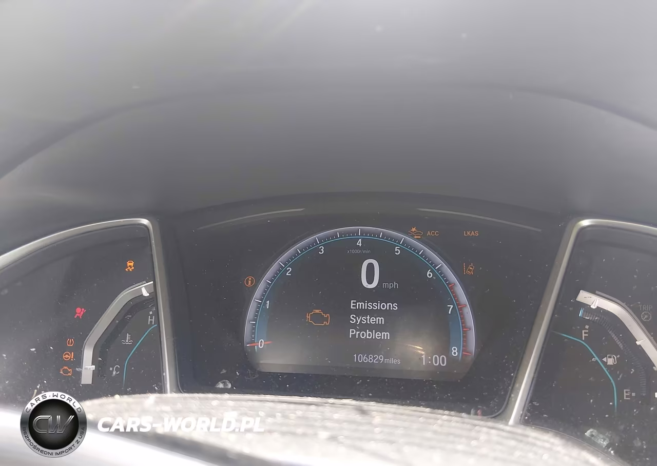 2020 Honda Civic Ex VIN:19XFC1F3XLE006957 - 7