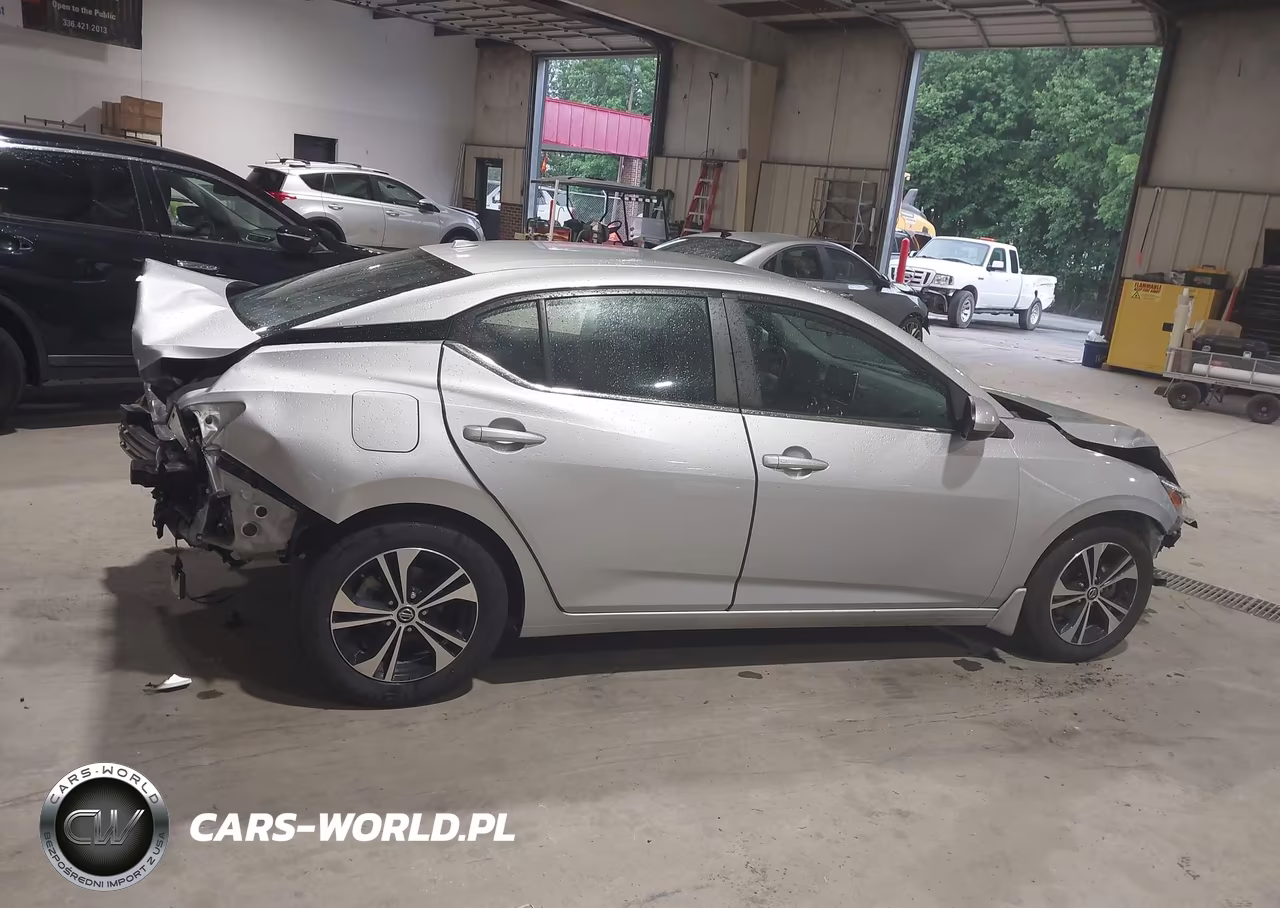 2021 Nissan Sentra Sv Xtronic Cvt VIN:3N1AB8CV9MY261825 - 14