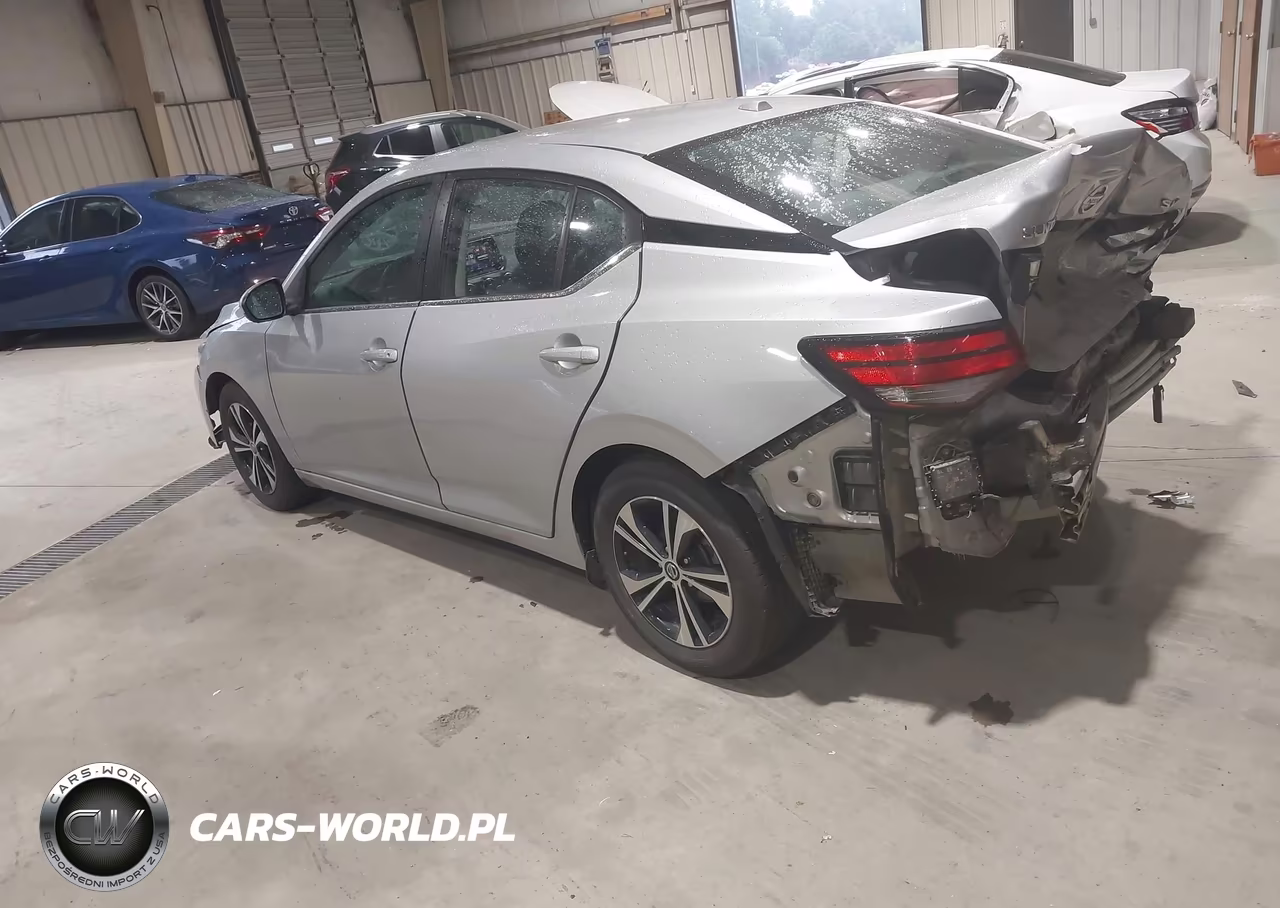 2021 Nissan Sentra Sv Xtronic Cvt VIN:3N1AB8CV9MY261825 - 3