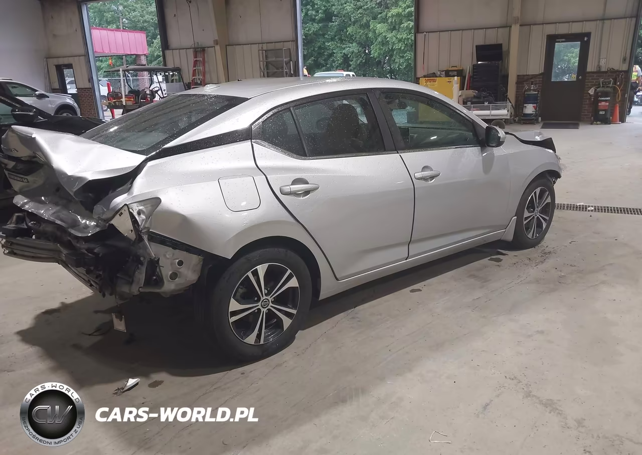 2021 Nissan Sentra Sv Xtronic Cvt VIN:3N1AB8CV9MY261825 - 4