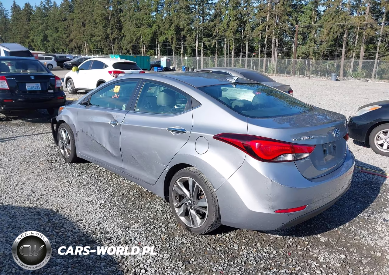 2015 Hyundai Elantra Limited VIN:5NPDH4AE4FH620390 - 3