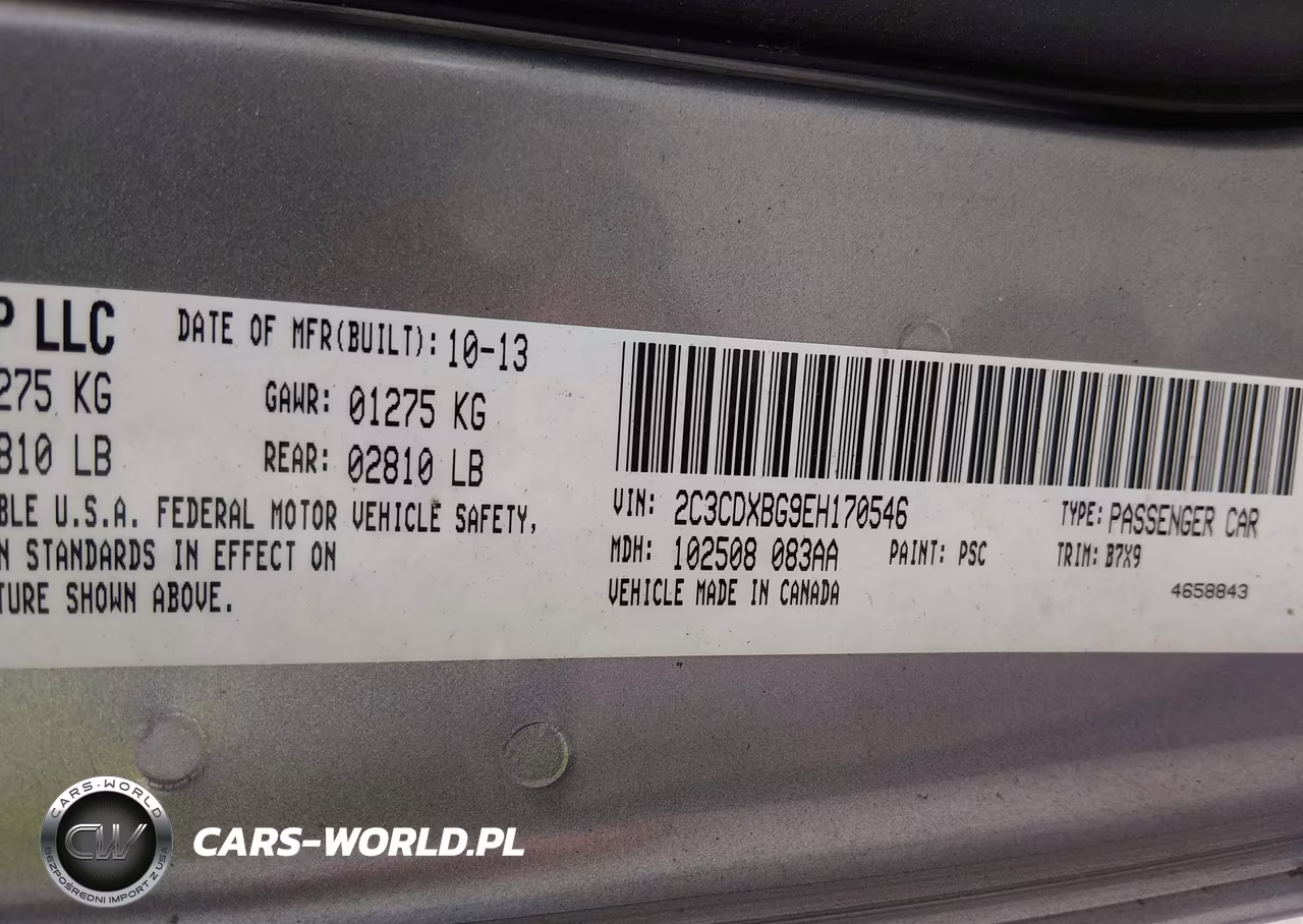 2014 Dodge Charger Se VIN:2C3CDXBG9EH170546 - 9