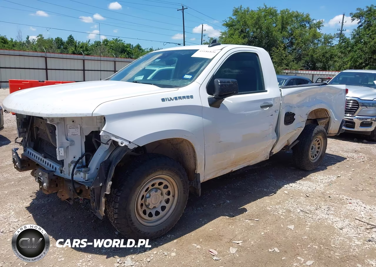 2022 Chevrolet Silverado 1500 2Wd Long Bed Wt VIN:3GCNAAED4NG564290 - 2