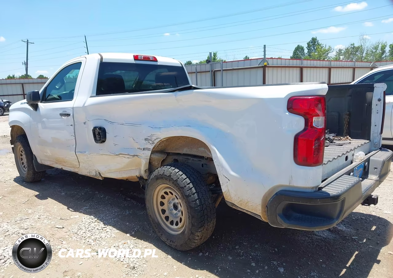 2022 Chevrolet Silverado 1500 2Wd Long Bed Wt VIN:3GCNAAED4NG564290 - 3