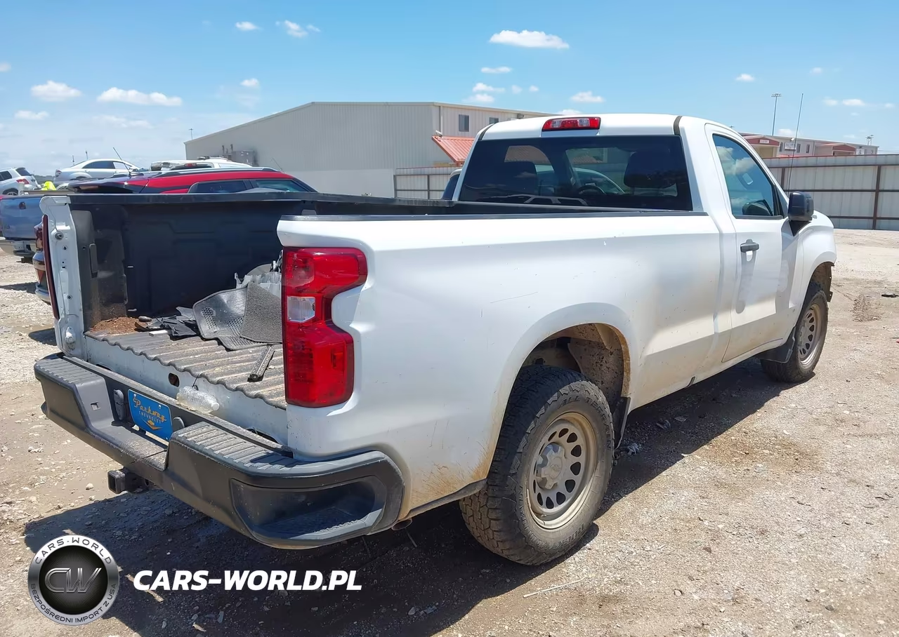 2022 Chevrolet Silverado 1500 2Wd Long Bed Wt VIN:3GCNAAED4NG564290 - 4