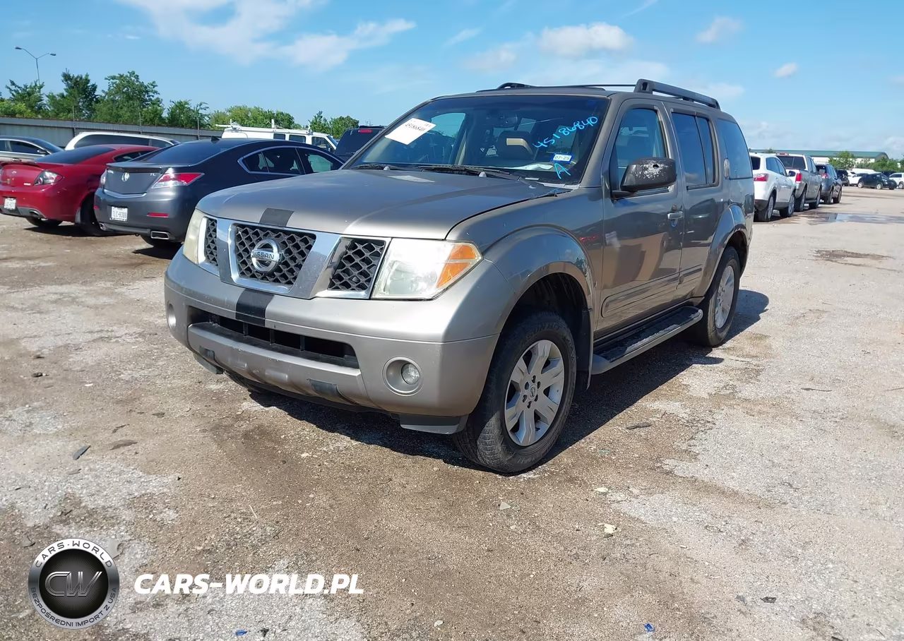 2005 Nissan Pathfinder Le VIN:5N1AR18U95C733219 - 2
