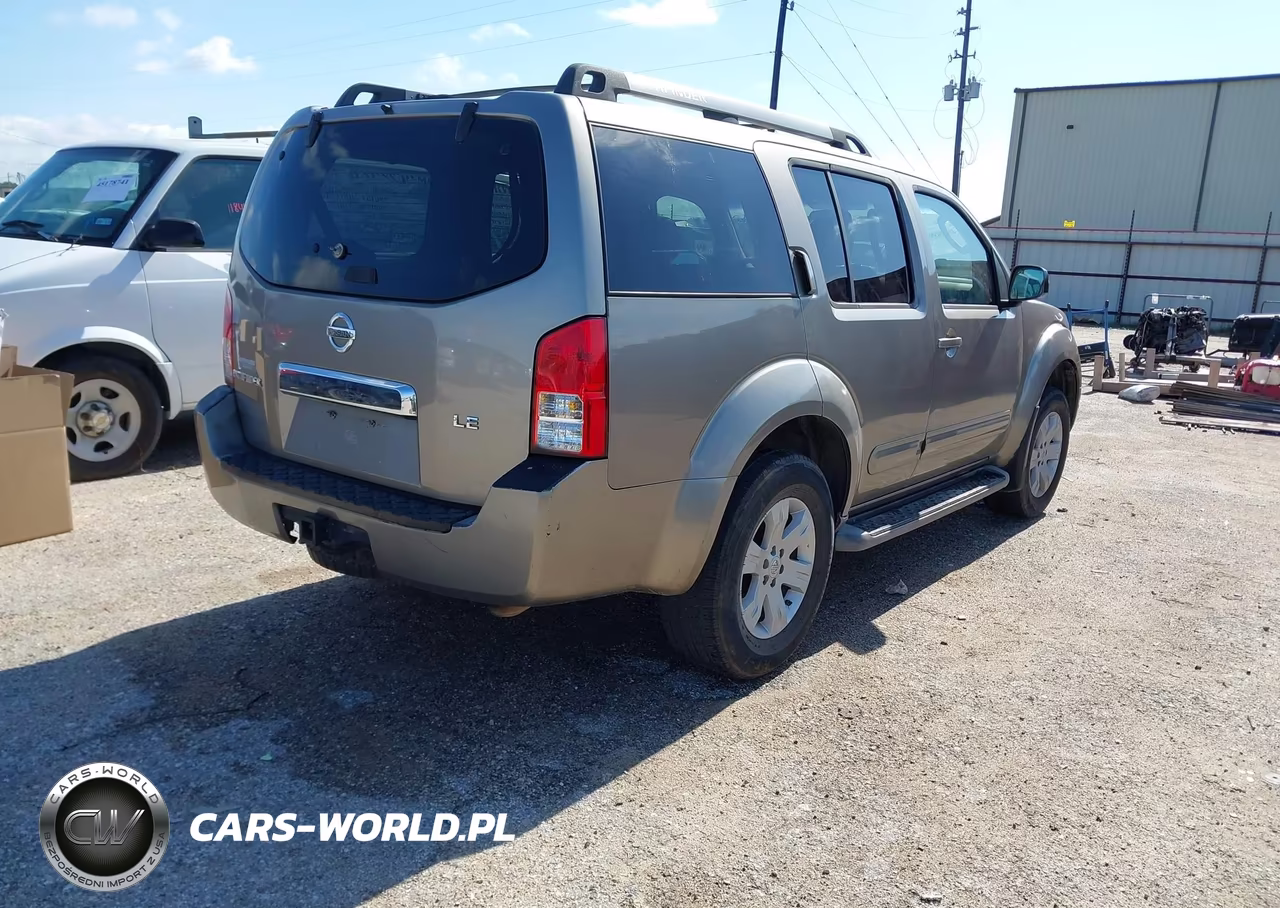 2005 Nissan Pathfinder Le VIN:5N1AR18U95C733219 - 4