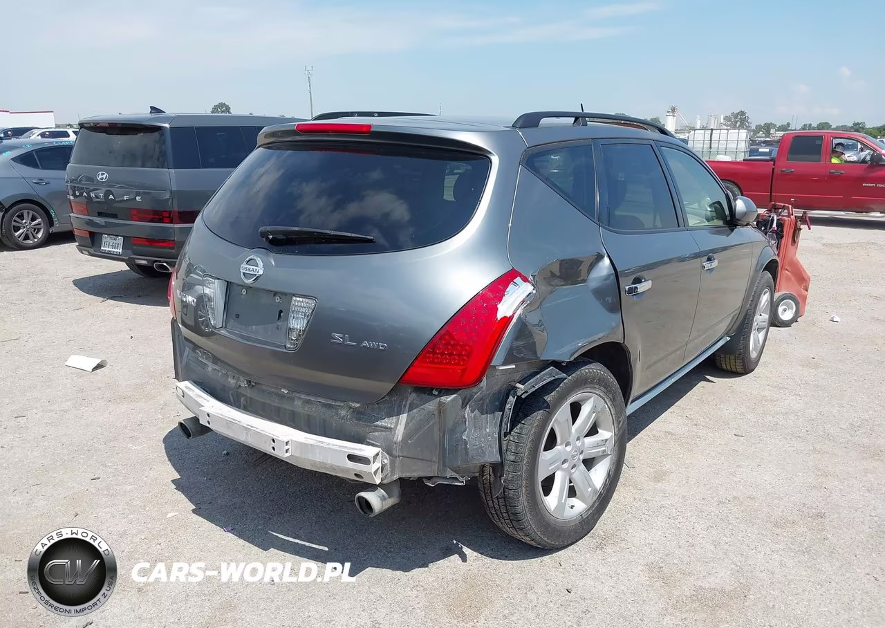 2007 Nissan Murano Sl VIN:JN8AZ08WX7W601222 - 4