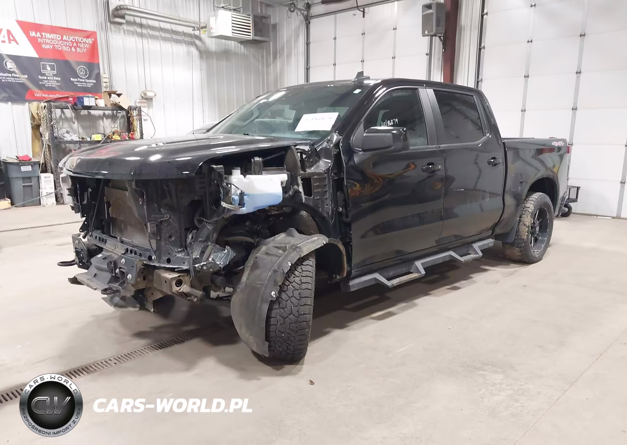 2022 Chevrolet Silverado 1500 4Wd Short Bed Rst VIN:1GCUDEEL2NZ520256 - 2