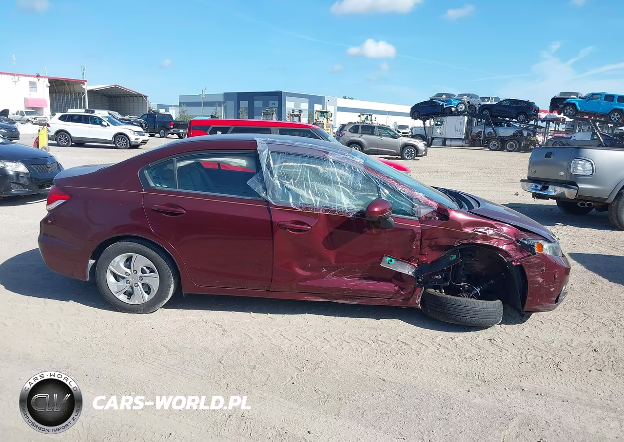 2015 Honda Civic Lx VIN:19XFB2F5XFE034949 - 13