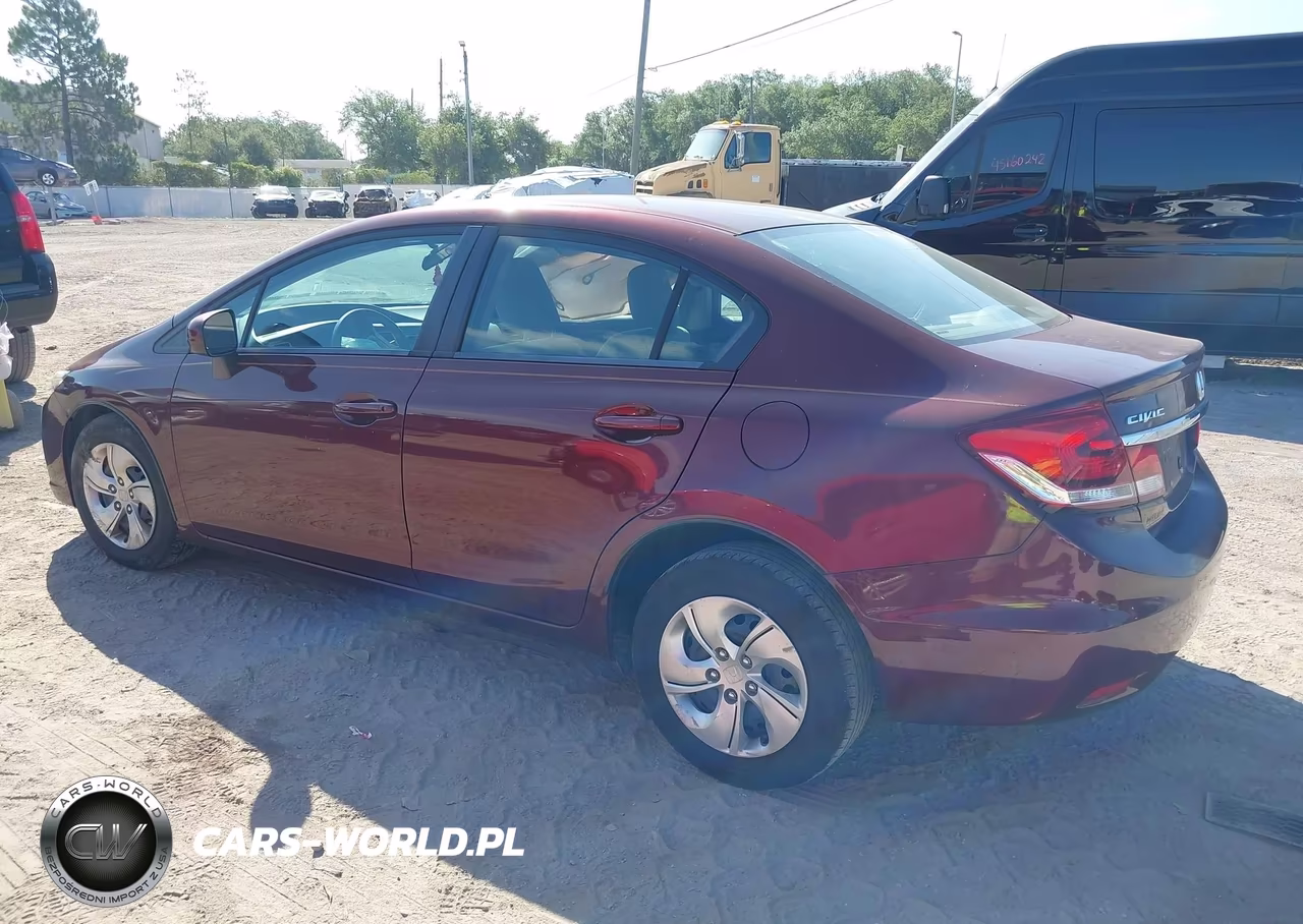 2015 Honda Civic Lx VIN:19XFB2F5XFE034949 - 14