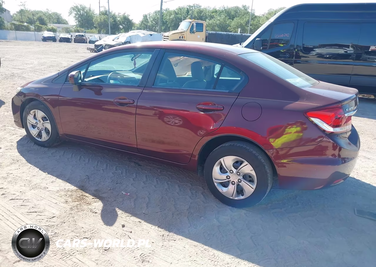 2015 Honda Civic Lx VIN:19XFB2F5XFE034949 - 3