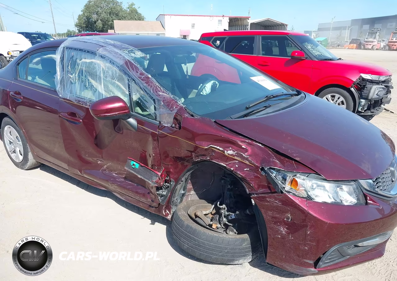 2015 Honda Civic Lx VIN:19XFB2F5XFE034949 - 6