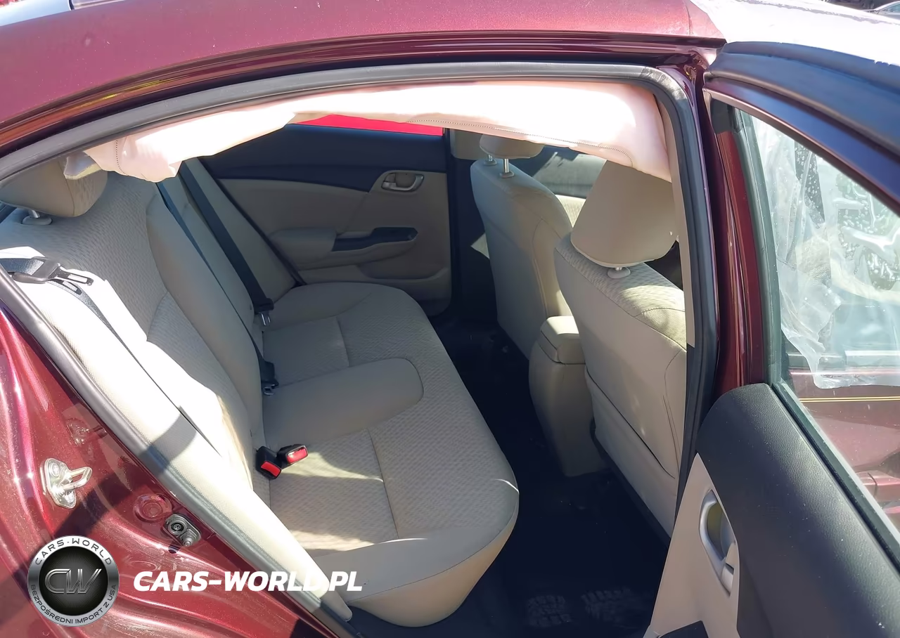 2015 Honda Civic Lx VIN:19XFB2F5XFE034949 - 8