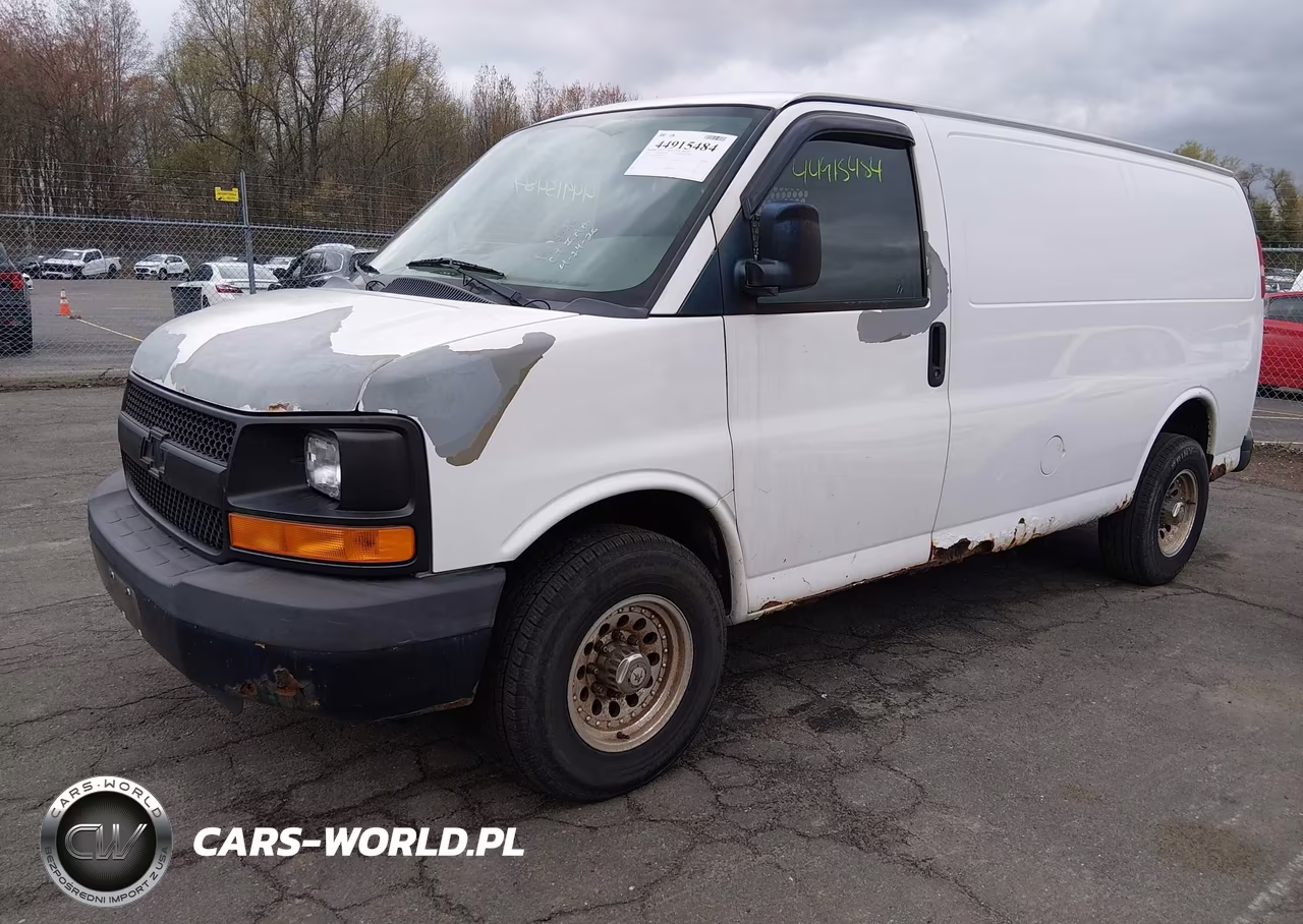 2011 Chevrolet Express 2500 Work Van VIN:1GCWGFCA7B1188834 - 2