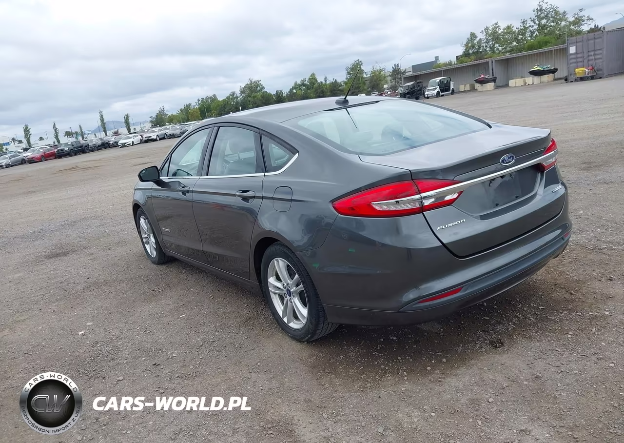 2018 Ford Fusion Hybrid S VIN:3FA6P0UU4JR254319 - 3