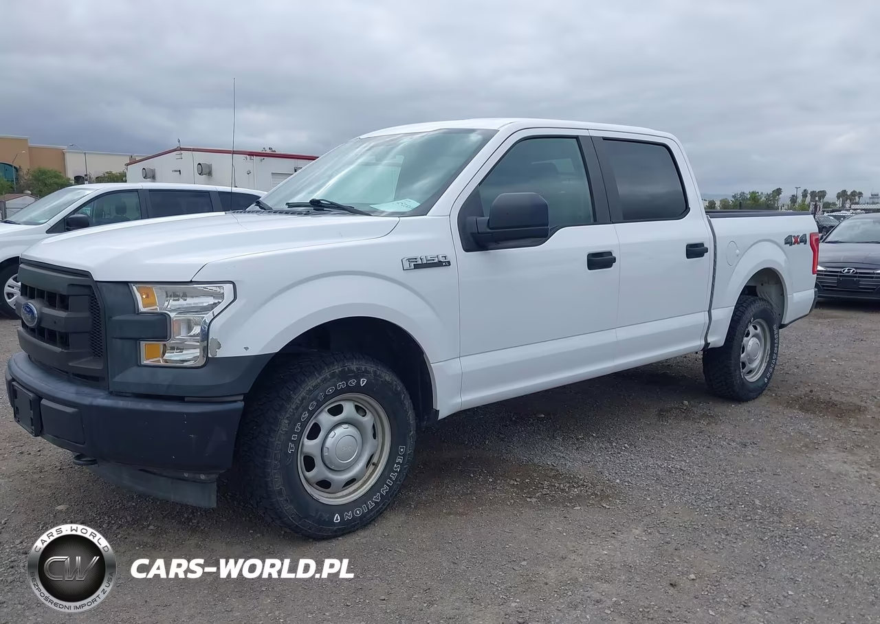 2017 Ford F-150 Xl VIN:1FTEW1E89HKE26455 - 2