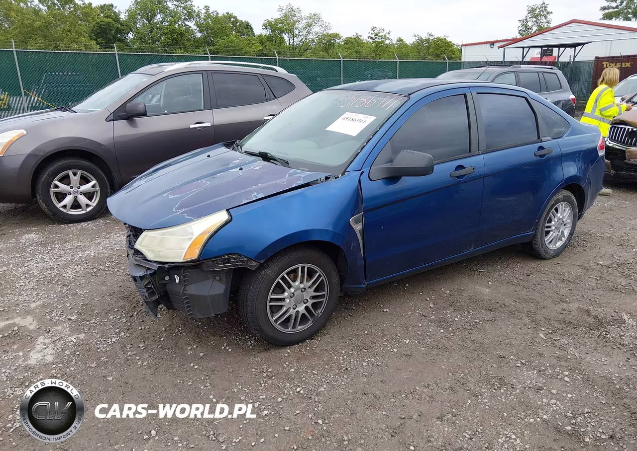 2008 Ford Focus Se-Ses VIN:1FAHP35N78W184663 - 2