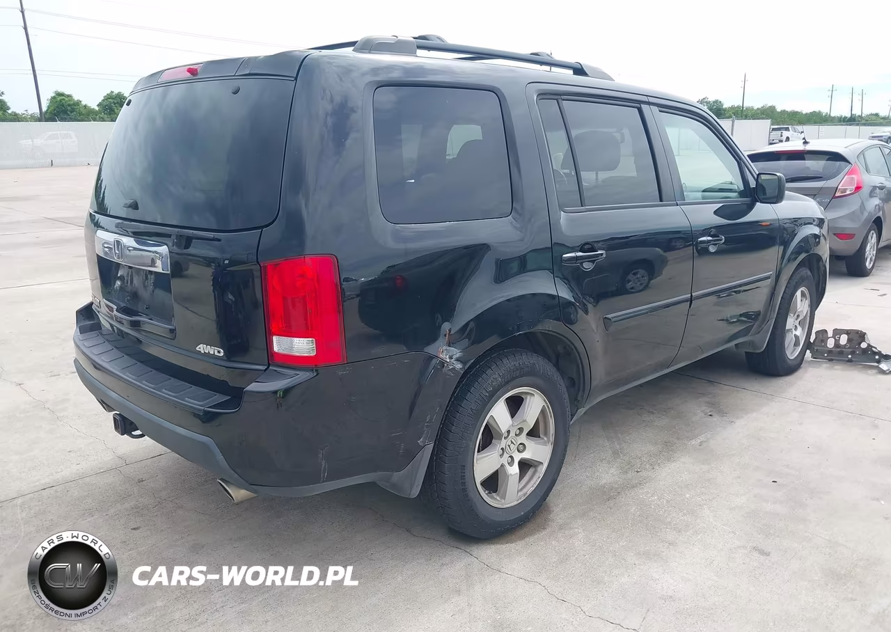 2010 Honda Pilot Ex-L VIN:5FNYF4H58AB504503 - 4