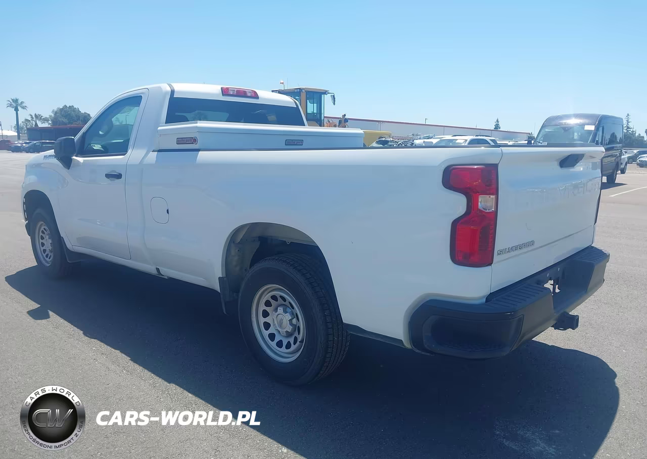 2020 Chevrolet Silverado 1500 2Wd Long Bed Wt VIN:3GCNWAEF1LG125788 - 3