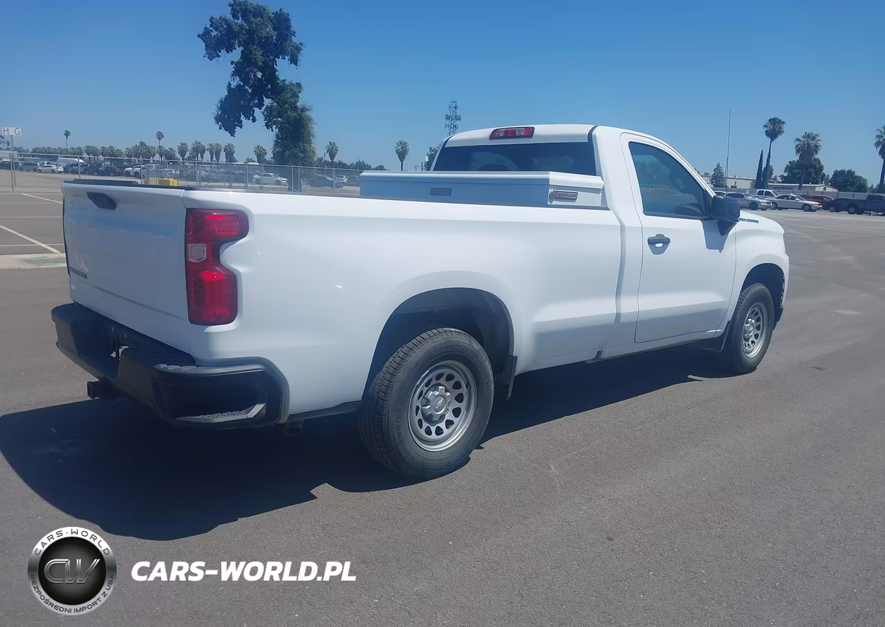 2020 Chevrolet Silverado 1500 2Wd Long Bed Wt VIN:3GCNWAEF1LG125788 - 4