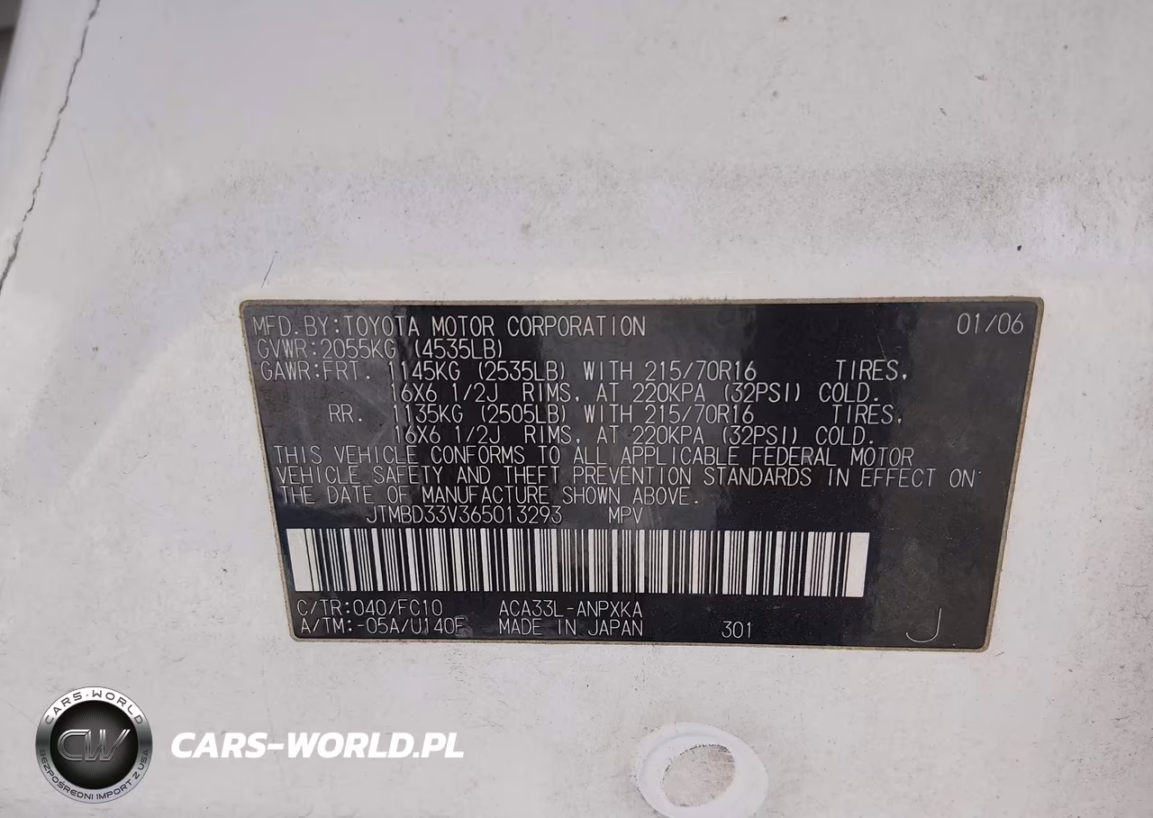 2006 Toyota Rav4 VIN:JTMBD33V365013293 - 9