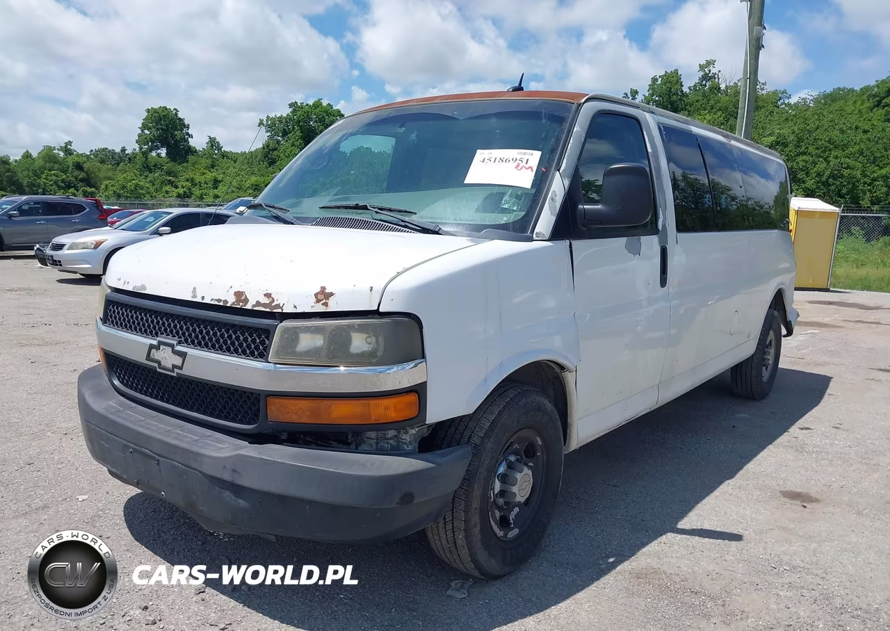 2011 Chevrolet Express 3500 Lt VIN:1GAZG1FG4B1171577 - 2