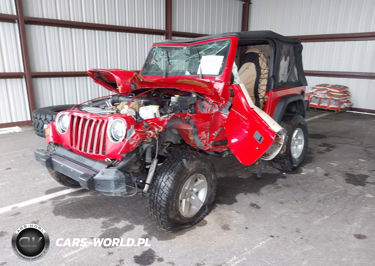 2000 Jeep Wrangler Sport VIN:1J4FA49S5YP775393 - 2