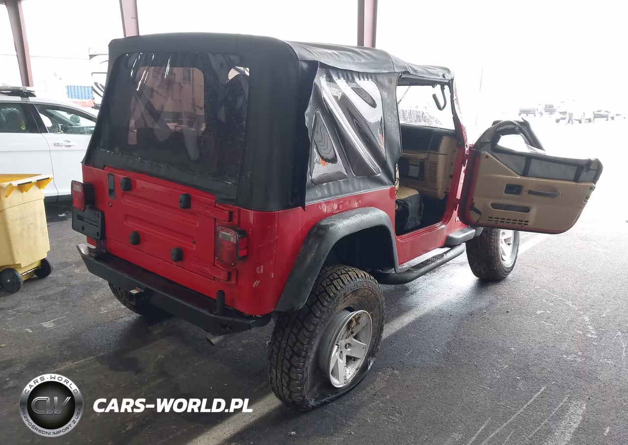 2000 Jeep Wrangler Sport VIN:1J4FA49S5YP775393 - 4