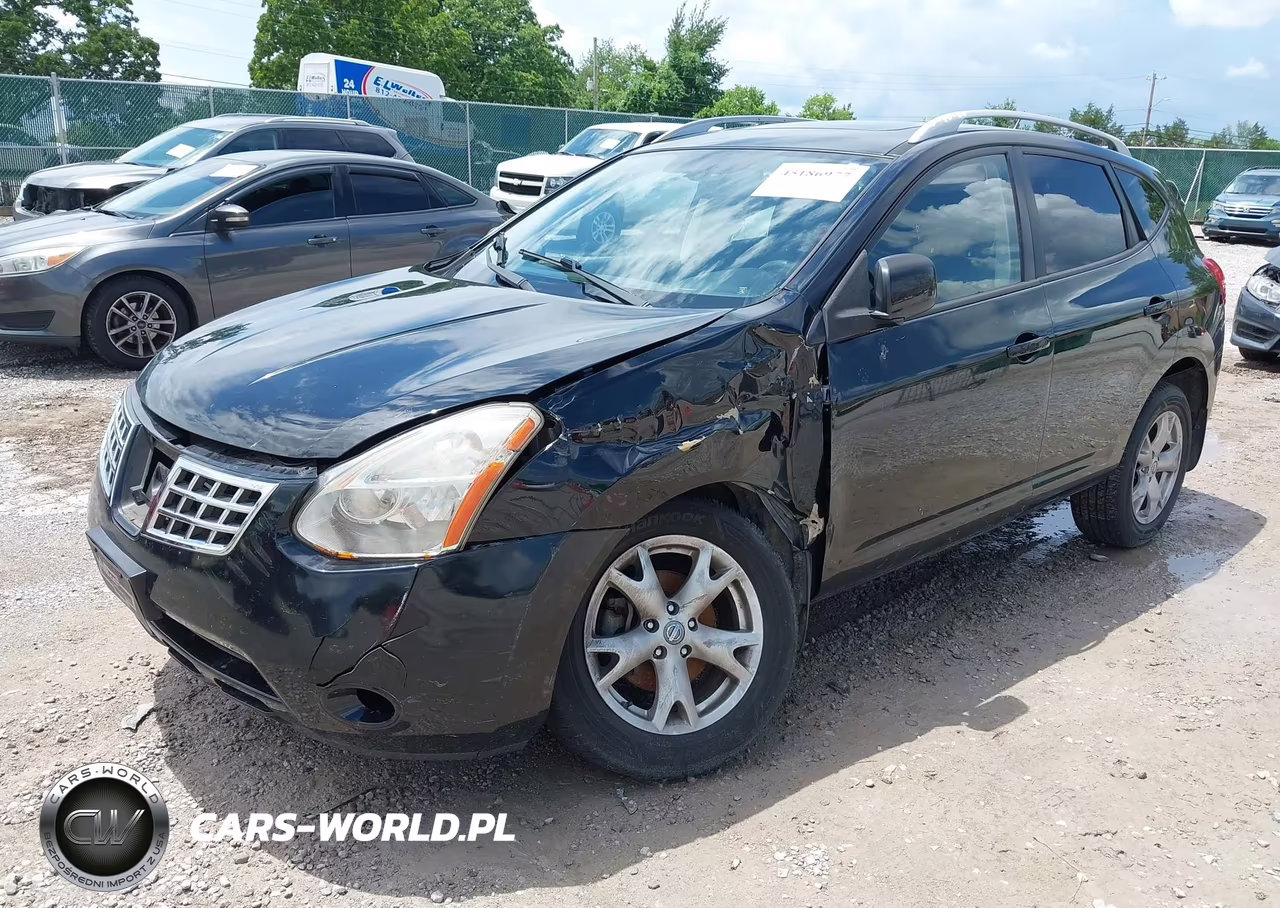 2008 Nissan Rogue Sl VIN:JN8AS58T38W015051 - 2