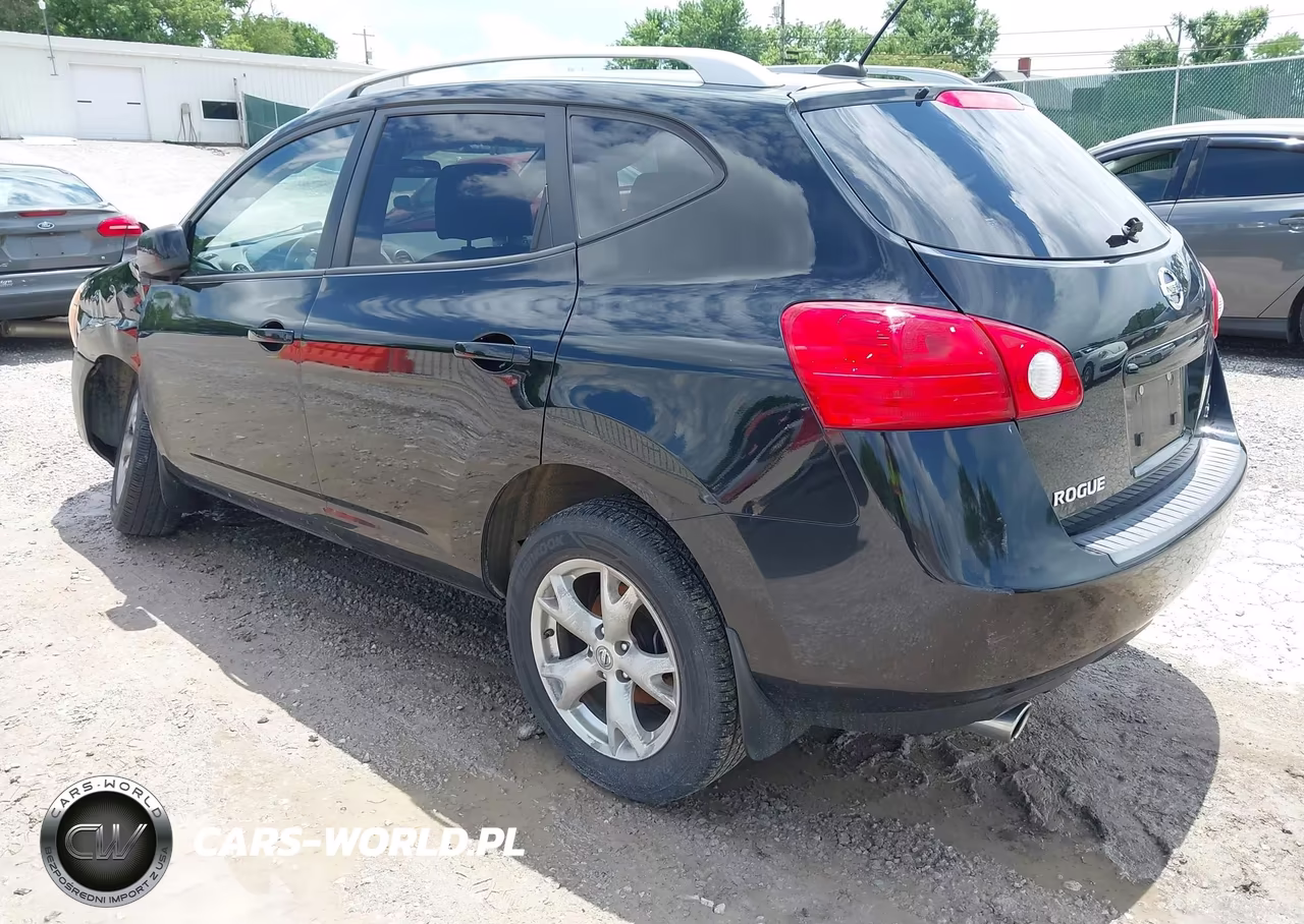 2008 Nissan Rogue Sl VIN:JN8AS58T38W015051 - 3