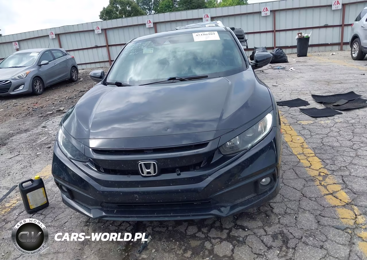 2019 Honda Civic Sport VIN:2HGFC4B87KH307337 - 12