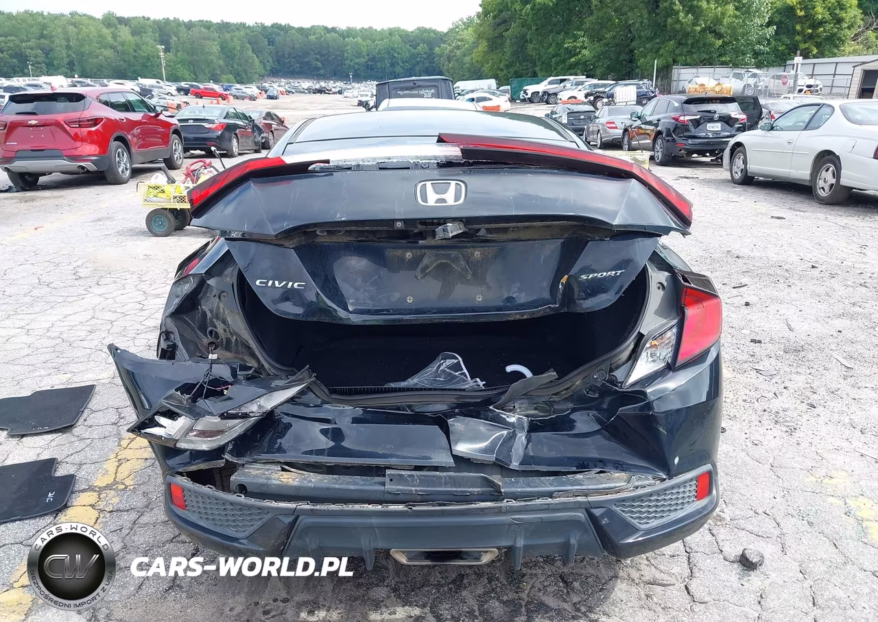 2019 Honda Civic Sport VIN:2HGFC4B87KH307337 - 16