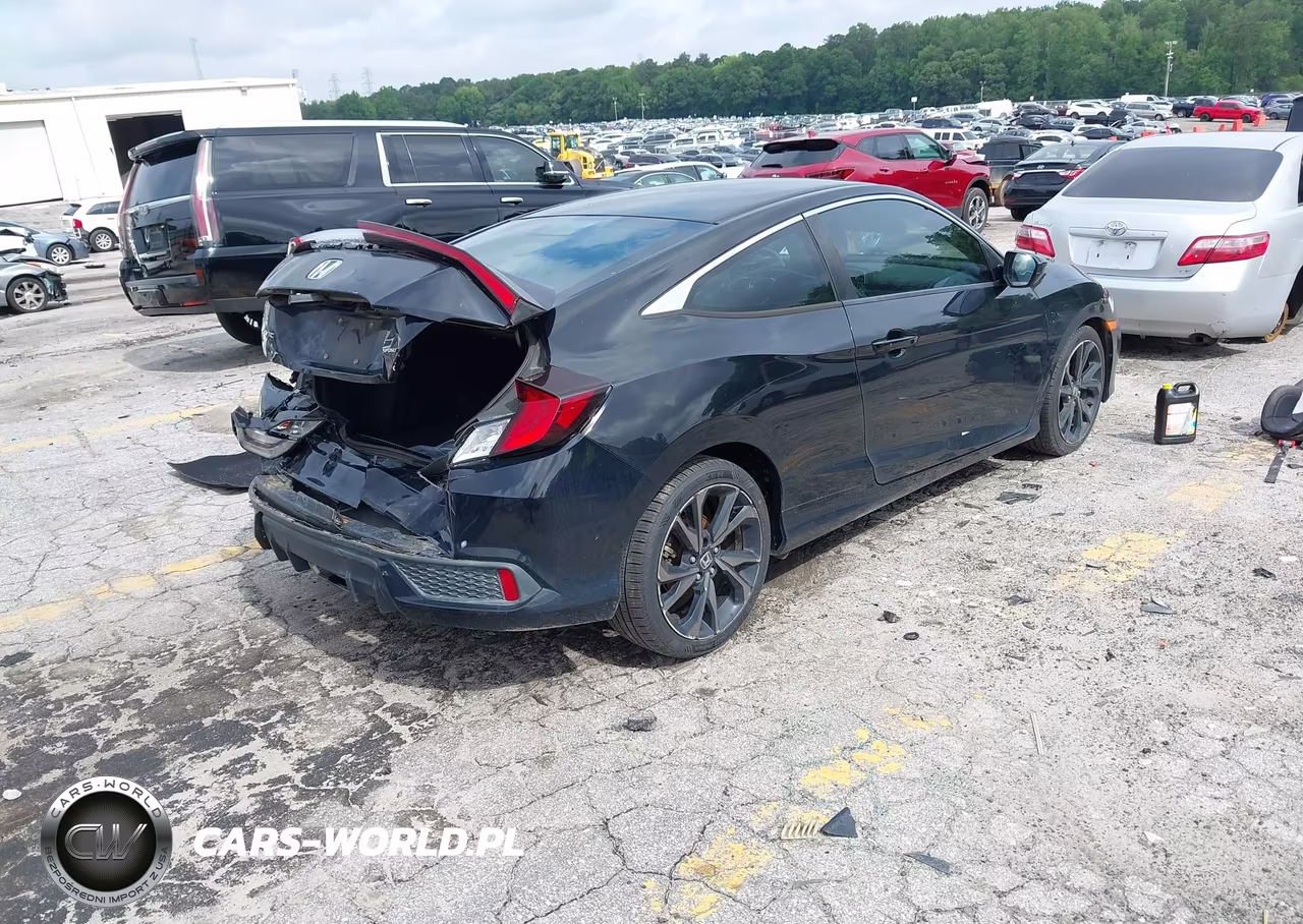 2019 Honda Civic Sport VIN:2HGFC4B87KH307337 - 4