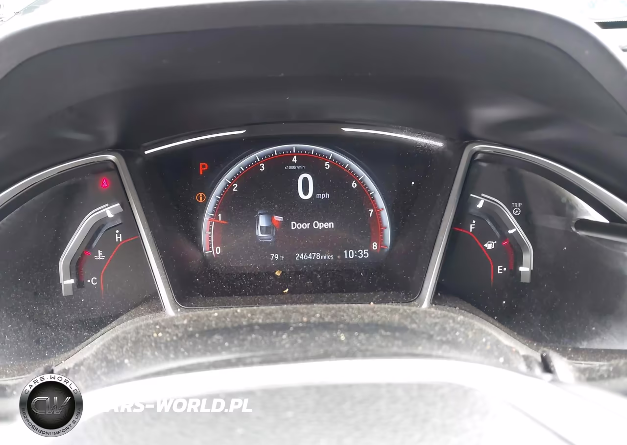 2019 Honda Civic Sport VIN:2HGFC4B87KH307337 - 7