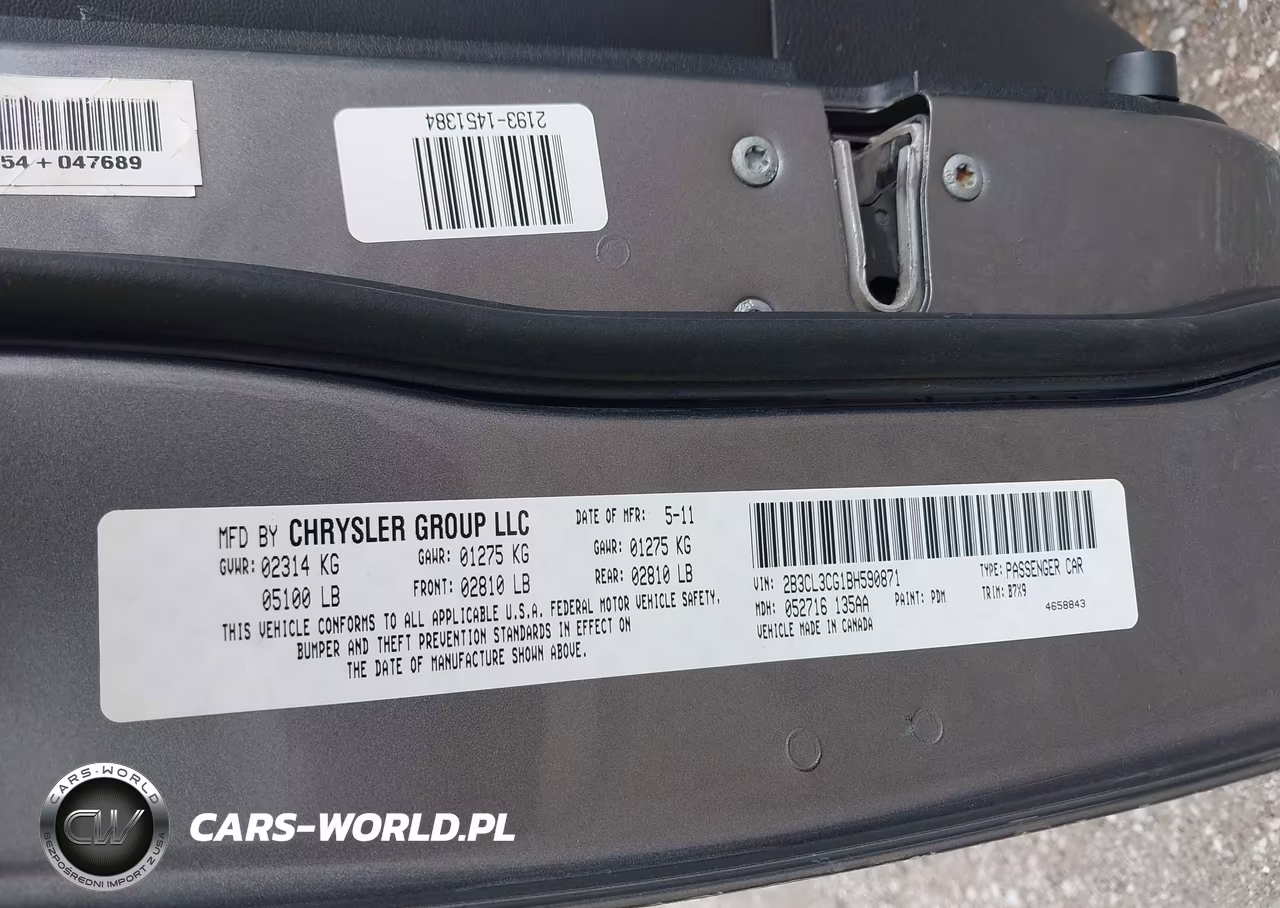 2011 Dodge Charger VIN:2B3CL3CG1BH590871 - 9