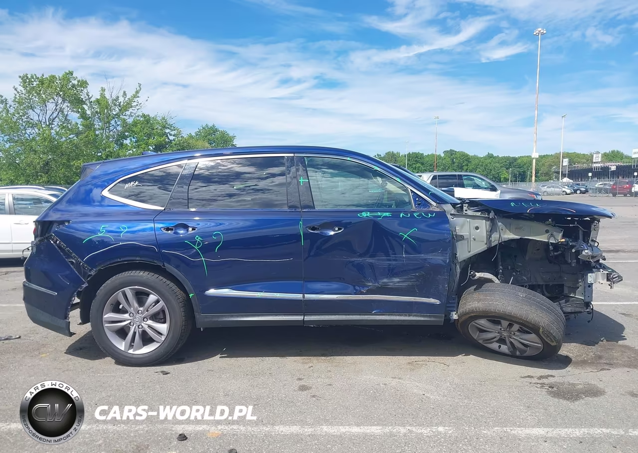 2022 Acura Mdx Standard VIN:5J8YE1H3XNL016531 - 12