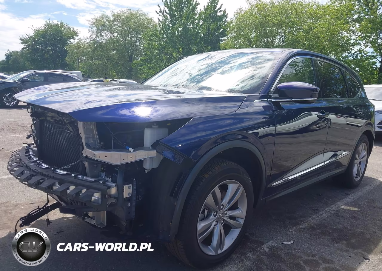 2022 Acura Mdx Standard VIN:5J8YE1H3XNL016531 - 2