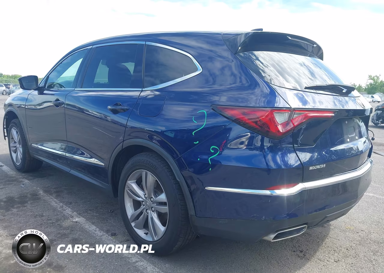 2022 Acura Mdx Standard VIN:5J8YE1H3XNL016531 - 3